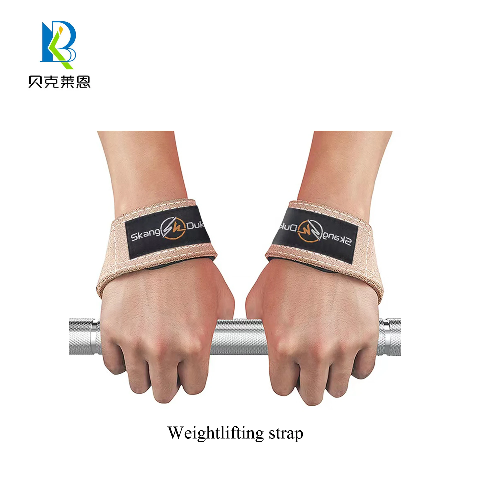 New New design Professional Leather Weightlifting Strap Belt Custom Logo Cowhide Wrist Wraps made in china with low price