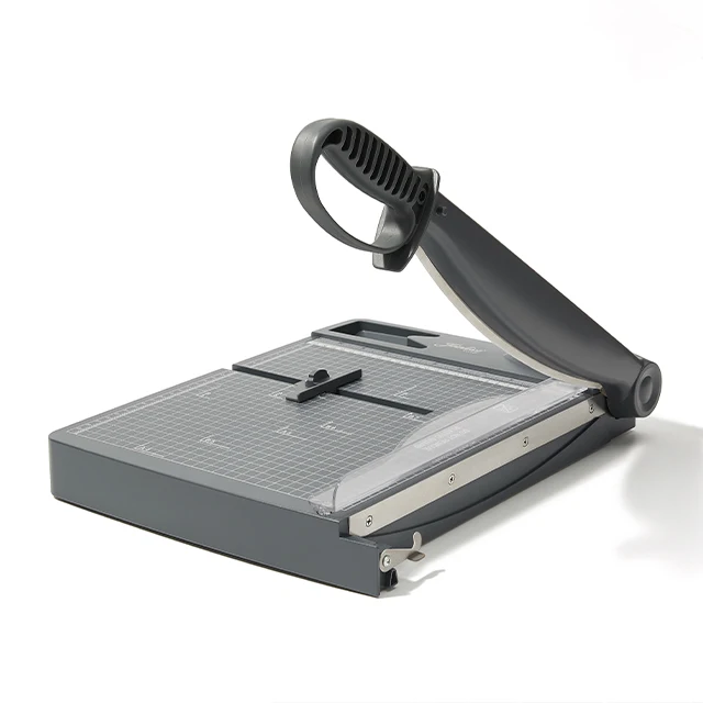 A4 handheld Paper Craft Cutter with Security Blade for Cut Gift Card Black Office Paper Trimmer