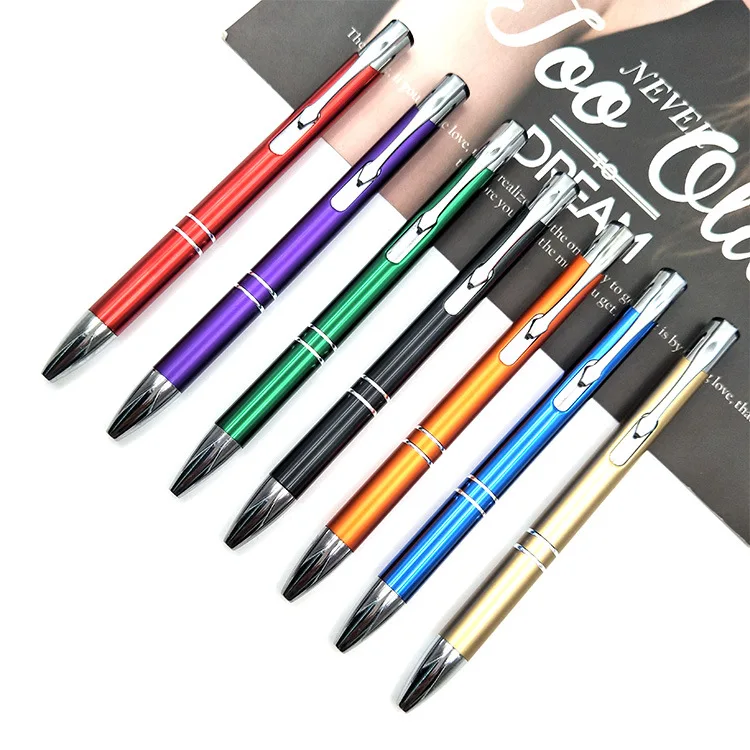 ZXX466 Ball Point Pen Laser Engraved Print Luxury Metal Ballpoint Pens with Custom Logo for Gift ball point pen manufacturer
