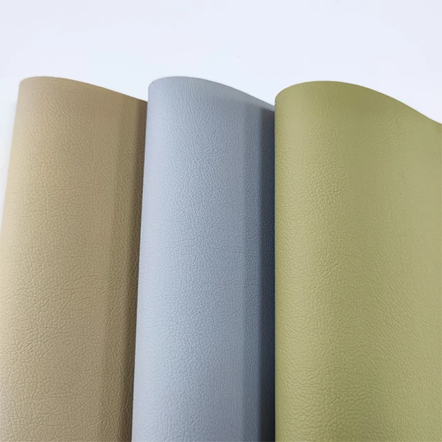 Cactus Plant Vegan Leather Anti Hydrolysis Bio Based Leather For Bags And Shoes PVC Furniture Leather