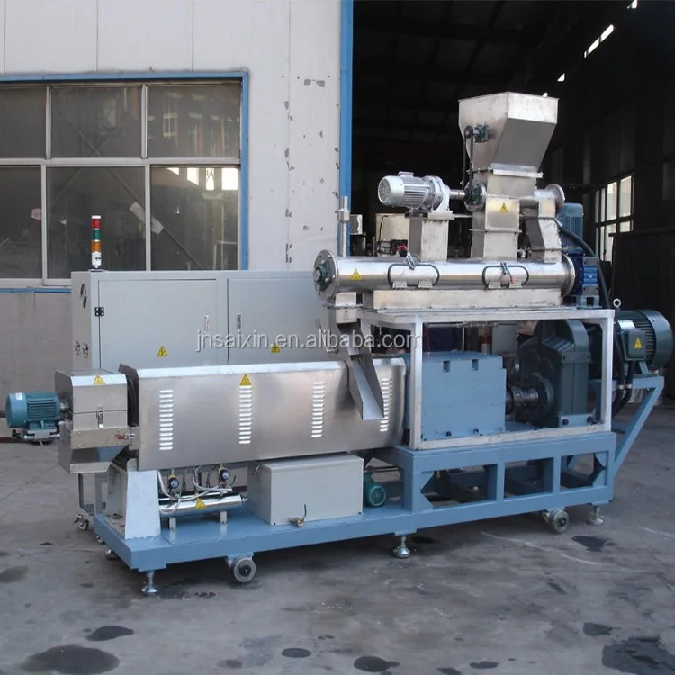 High Quality Cheese Ball Snacks Food Making Machine Suppliers Corn Double Screw Extruder for Cheese Ball