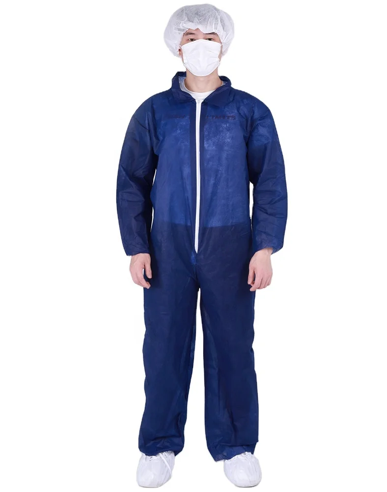 SF Disposable Microporous Coverall in Safety Clothing White/Orange Coverall  Disposable Overalls For Men Type 5/6 Overalls