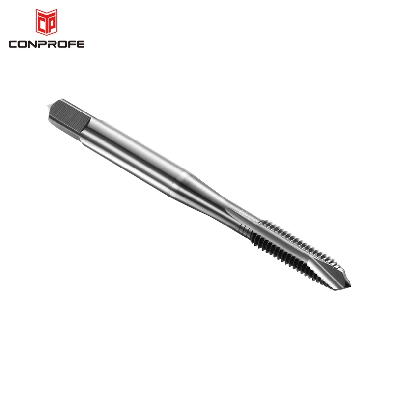 CONPROFE Manufacture HSS Spiral Flute Screw Machine Tap Cutting Thread Taps Automatic Spiral Pointed Tap