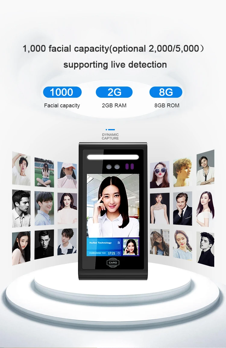 HFSecurity RA05 Free API Document Software Face Time Attendance Access control Wifi Free SDK