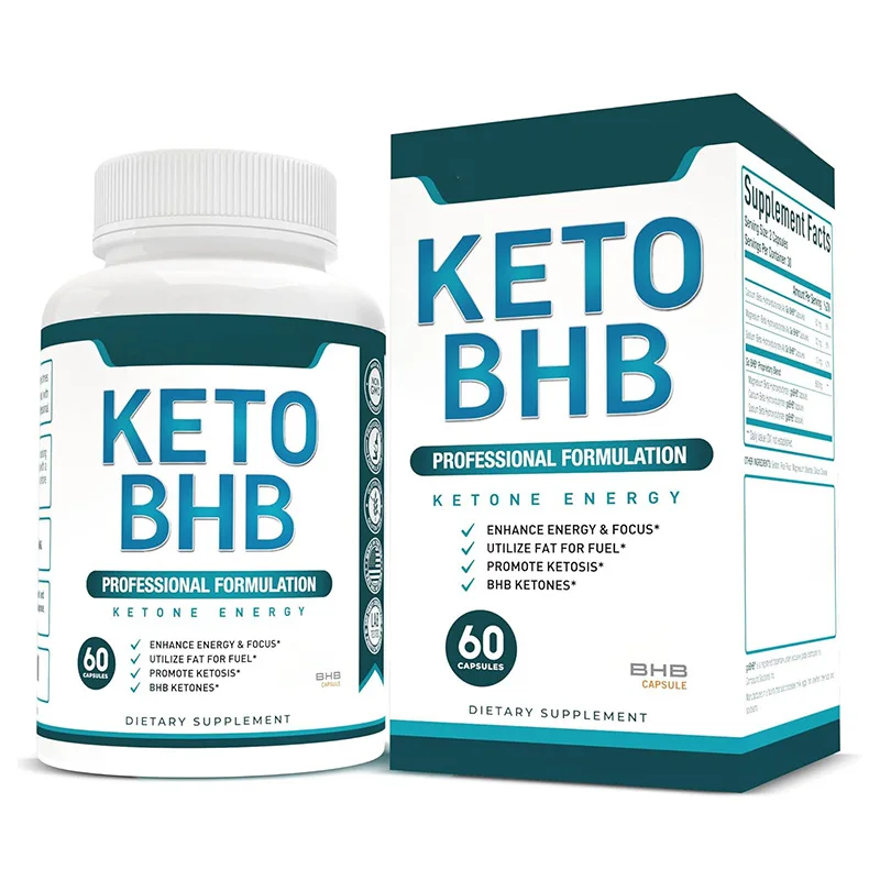 Wholesale Price OEM Weight Loss Diet Capsule Ketone Energy Booster KETO BHB Capsules