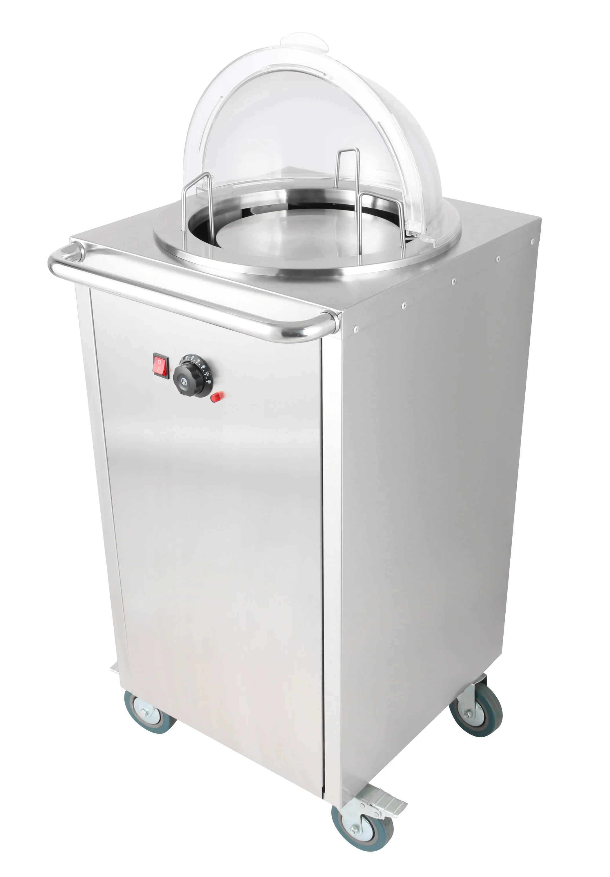 Industrial Commercial restaurant plate warmer cart Electric Plate Warmer Cabinet