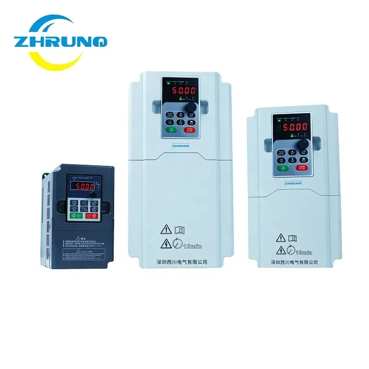 High quality ZHB520 series high performance vector inverter 50hz To 60hz 3KVA  household AC frequency converter