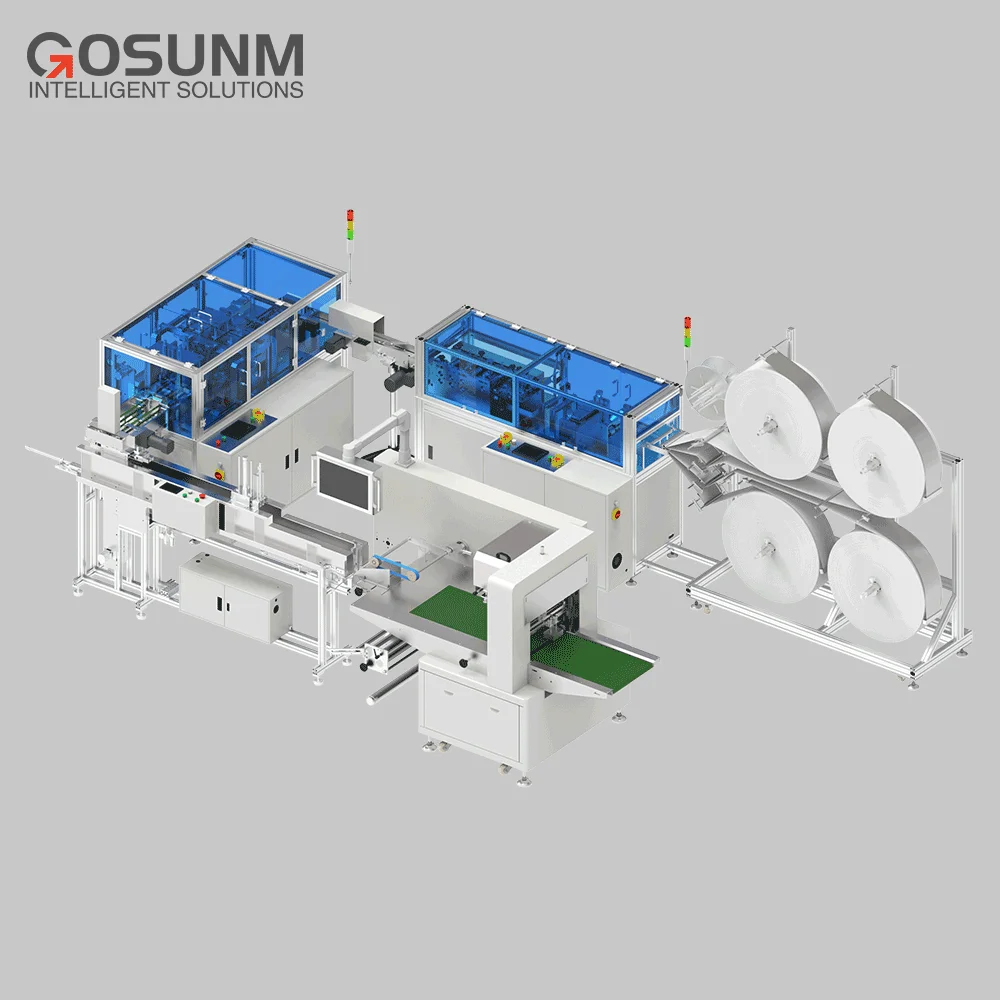 GOSUNM 2021 New Generation Disposable Face Mask Making Machine For Making Face Mask