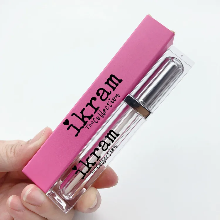 Square lip gloss tube lipstick empty bottle ABS material lip glaze tube cosmetic packaging materials manufacturers wholesale