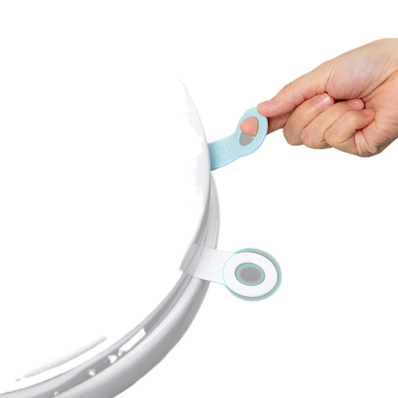 Sanga Toilet Cover Lifter 2 Pieces Silicone Seat Lid Lift Handle For