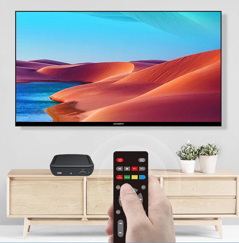 1080P Free to air full hd dvbt2 set top box tv receiver dvb-t2 tv receiver tv decoder set-top box