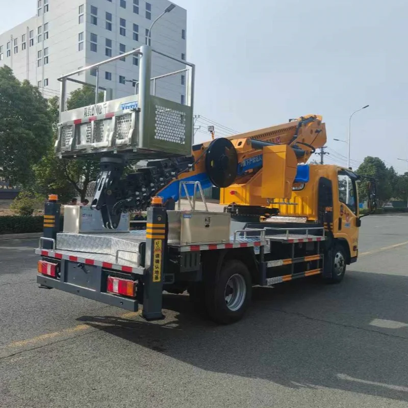 Aerial work truck  multifunctional bridge inspection vehicle manufacturers direct sales can be customized production