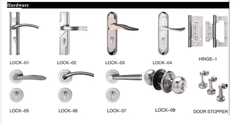 Hot Sale GUJIA Veneer Painting Flush MDF/Solid Wood Parquet Design Interior Wooden Doors