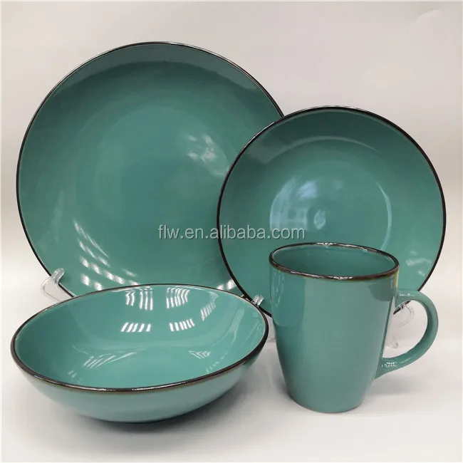 Керамический Обеденный набор реактивная глазурь чашка для пирога кофе 12 шт. 16 24 36
