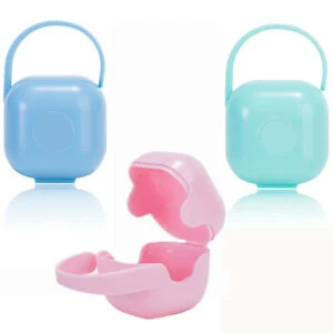 New Plastic Box Nipple Storage Case Baby Pacifier Dummy Container, YT Factory Wholesale Hot sale baby pacifier clip box
