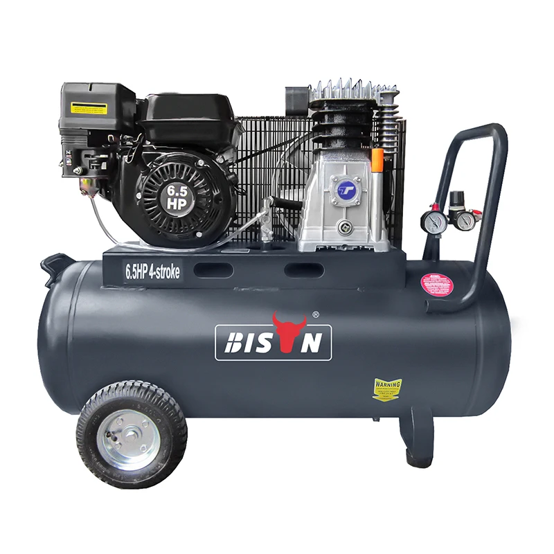 BISON truck mounted portable 100 litre gas powered petrol engine 100l air compressor