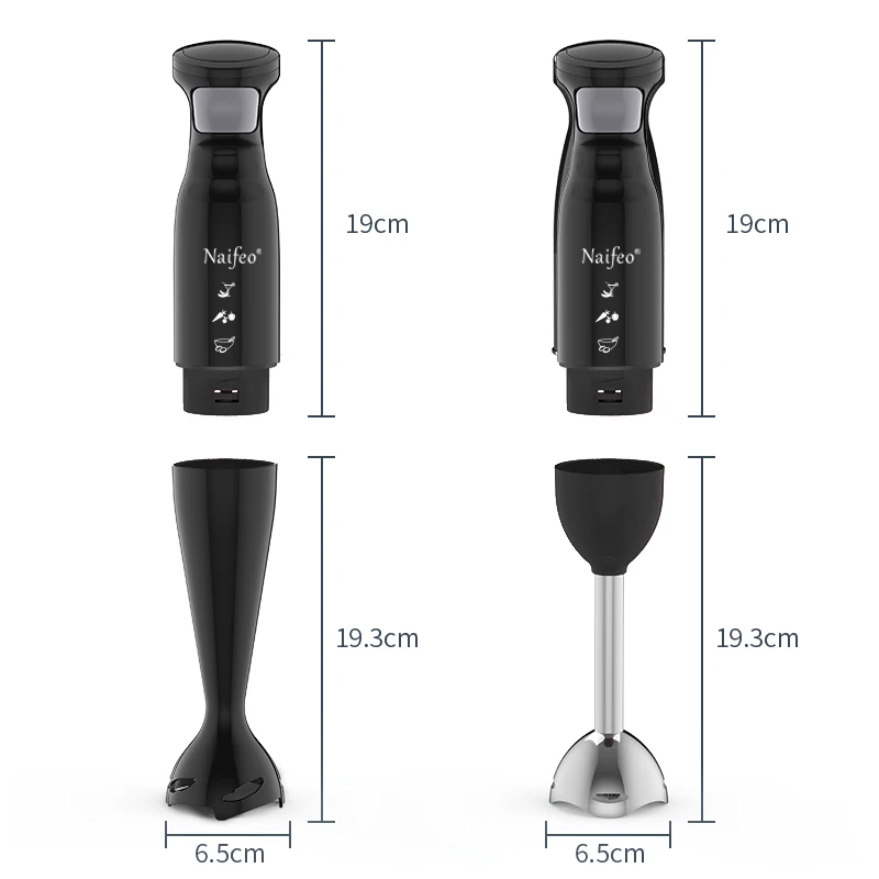 300W Great Value 4 in 1 Immersion Hand Blender for Baby Food or Salad