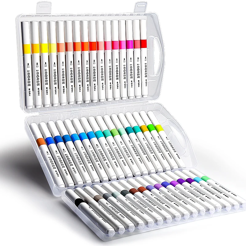 M&G Hot Sale 24/36/48 Colours Acrylic Markers Watercolour Pens Stationery for Schools & Offices Promotional Art Markers
