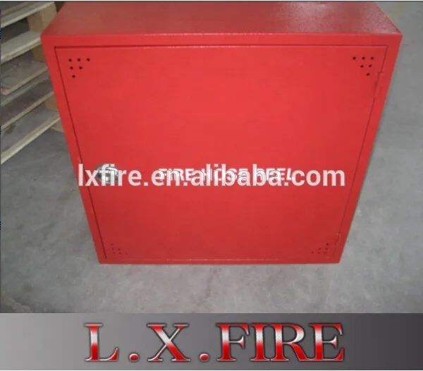 High Quality Fiberglass Fire Extinguisher Cabinet with Fire Hose Reel Essential Firefighting Equipment Accessory