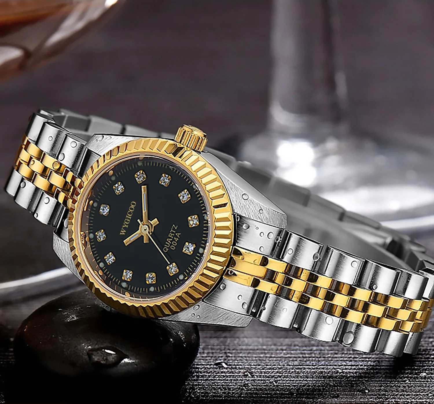 WYGICOO Orologi Al Quarzo Kuvars Saatler Custom Quartz Watches Ladies Women