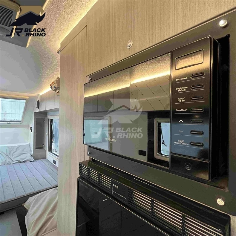 New Cars Motor Home Rvs Luxury Caravan Toilet Motorhome With Electric Brake