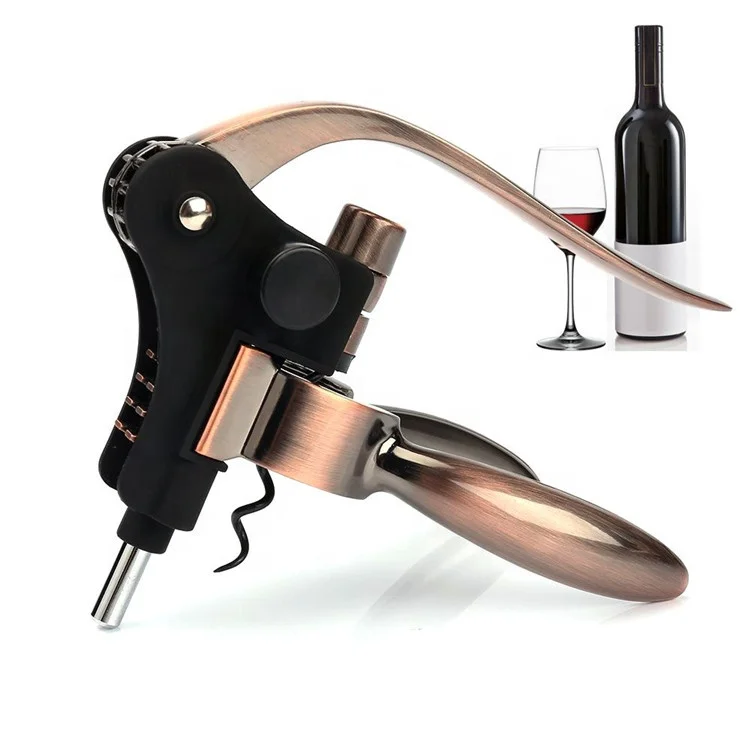 Wine accessories manual rabbit shaped wine bottle opener corkscrew