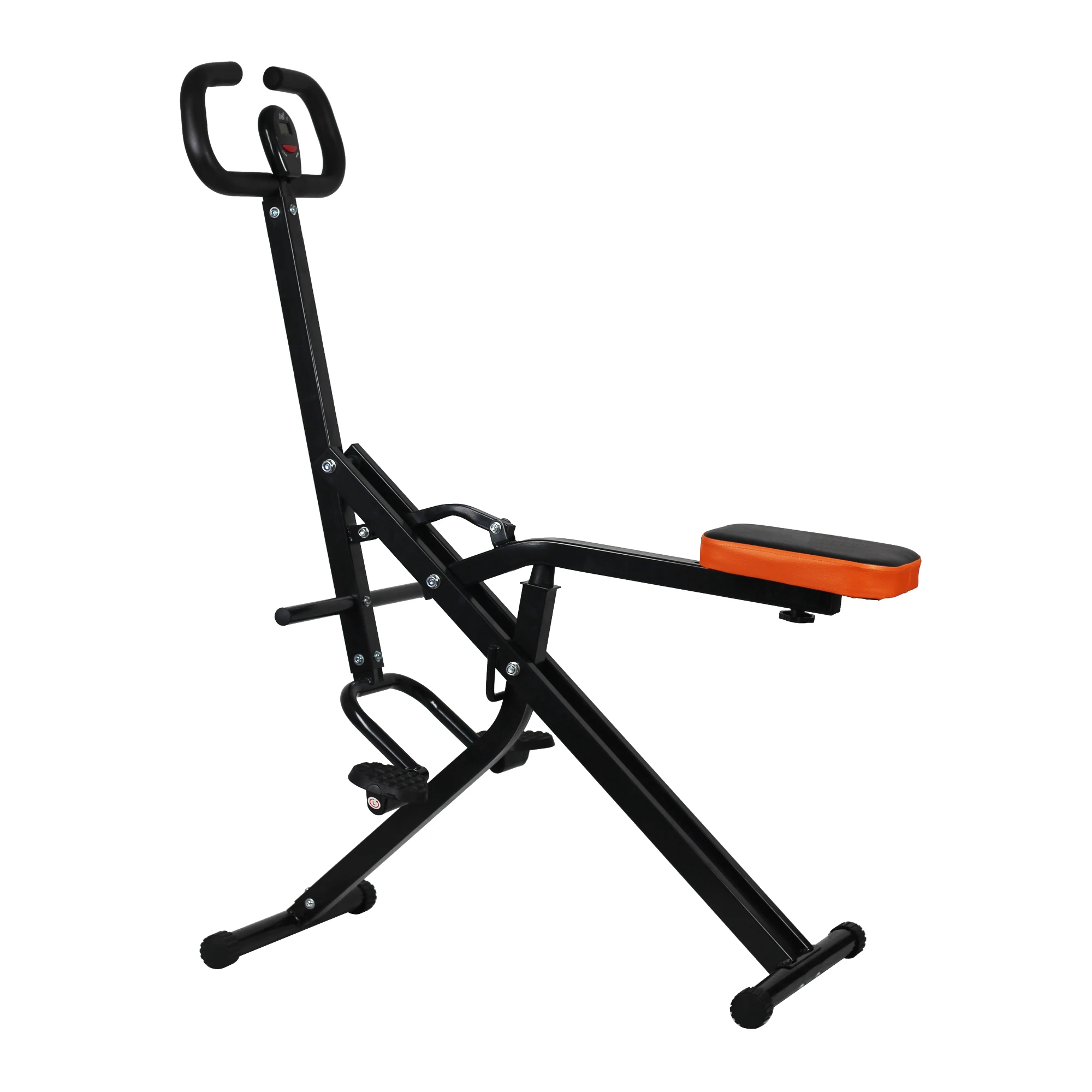 Foldable Home Use Full Stretching Horse Riding Machine with 12 gears Hydraulic Cylinder LED Display Fitness Equipment