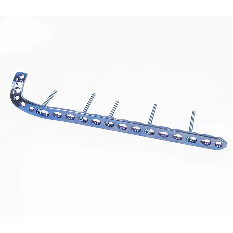 Orthopedic Clavicle Trauma Implants LCP Titanium Plate and Screw Distal Clavicle Locking Plate