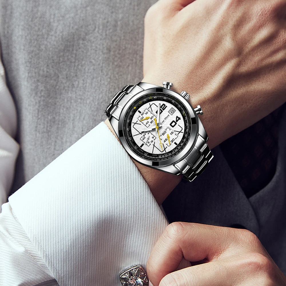 Orlando Quartz Watches Gold Ladies Lomassen Japan Quartz R00284m Iron Ball Magnetic Pointer Man Watch Black