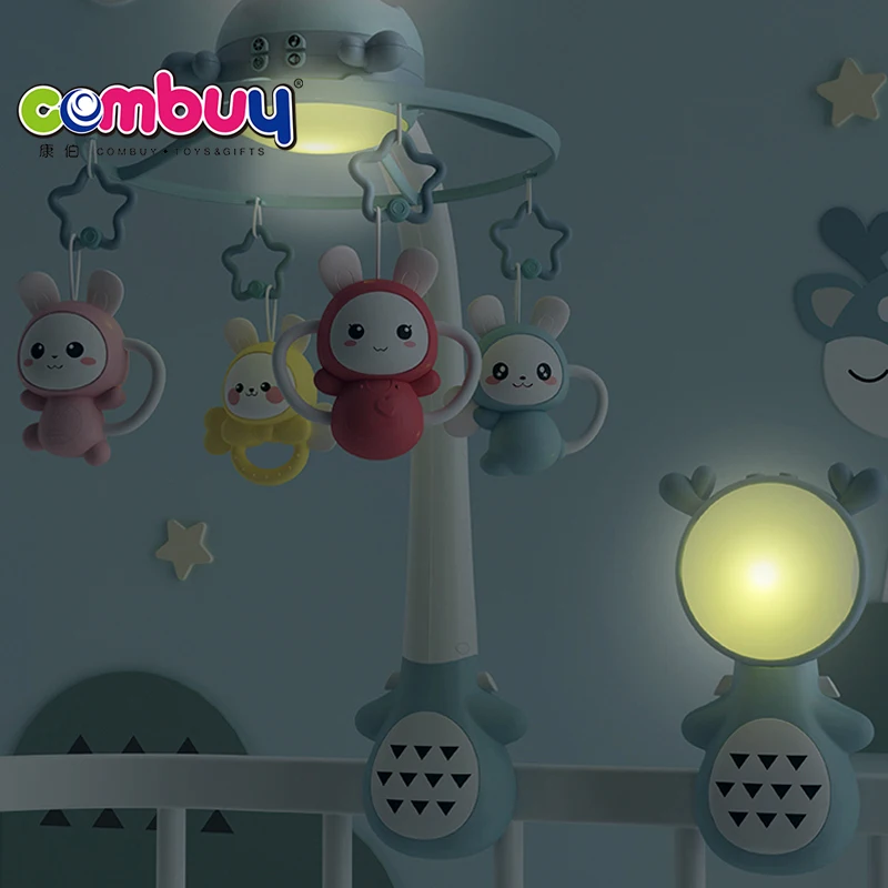 
Dream deer appease projection remote control baby electronic toys infant sleep bed musical bell 