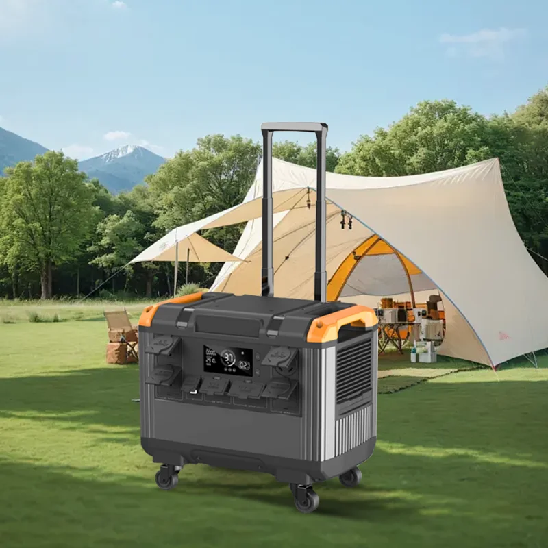 Banqcn 3000w high power high capacity energy storage outdoor solar power mobile power supply