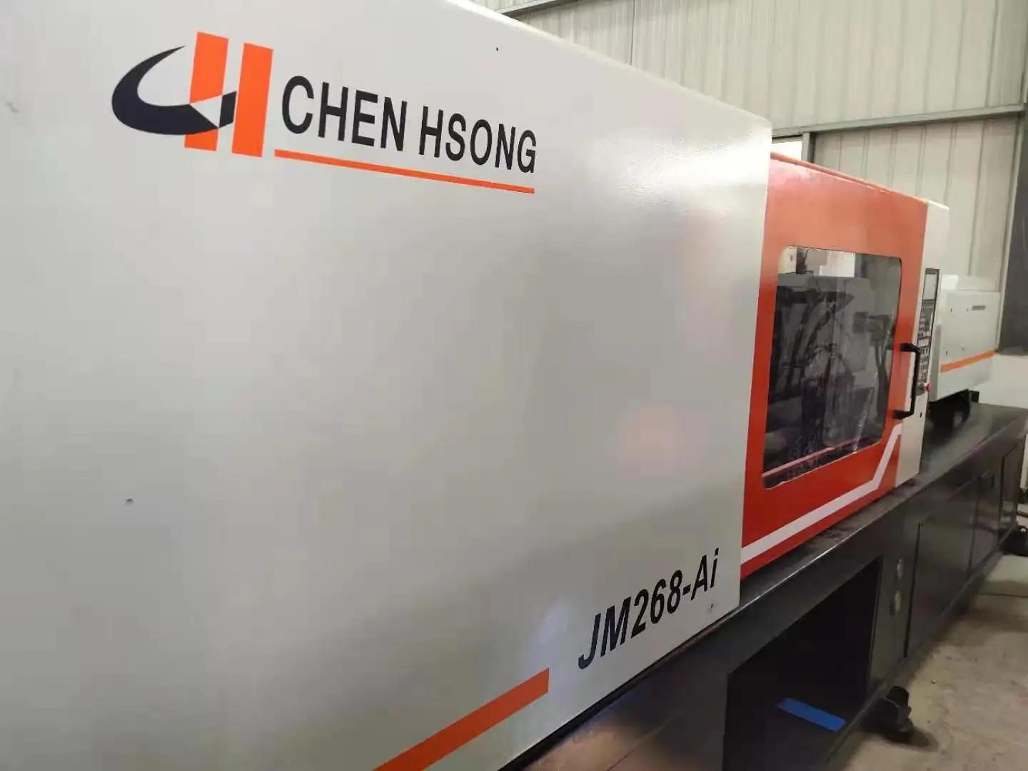 Injection Molding Machine for Sale Used Chen Hsong 268ton Jm268-ai Horizontal Plastic Provided Hybrid Hand Pump Injection 48 Kw