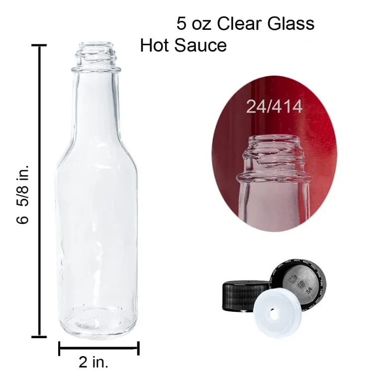 150 Ml Bbq Sauce Glass Bottle 5oz Hot Sauce Bottle Honey Jars Wholesale