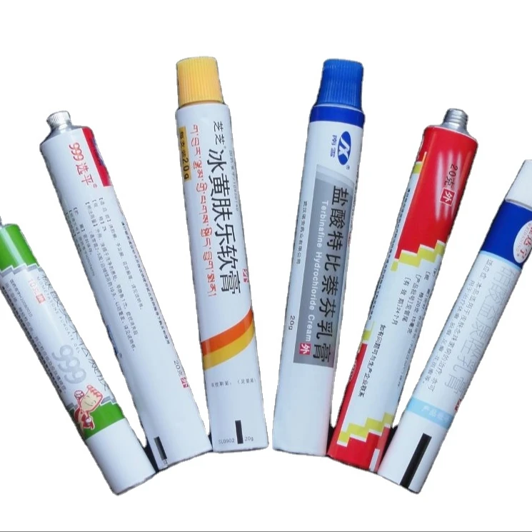 Aluminium Ointment Tube Production Line Automatic chemical factory silicon silica gel