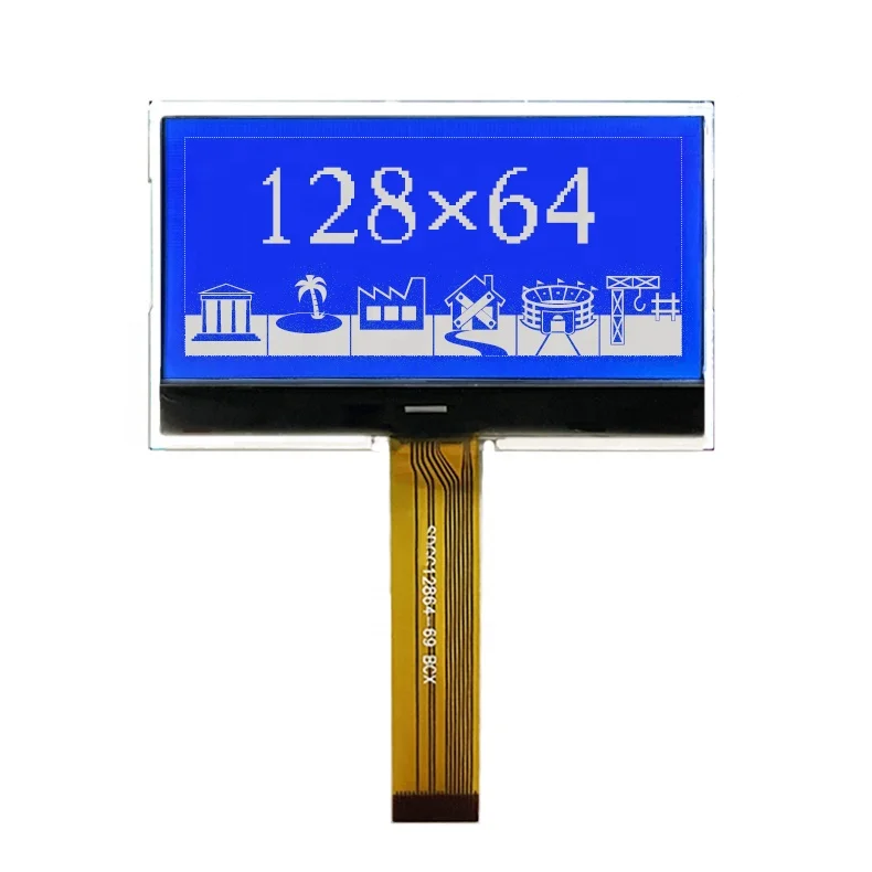 Shenzhen Enrich 2.5 Inch 128x64 Dot Matrix LCD Display Graphic LCD Module