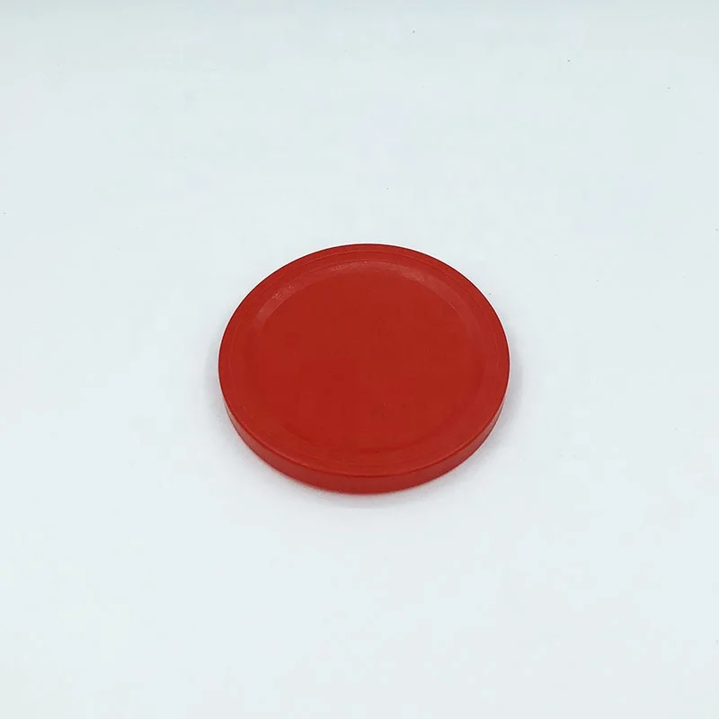 Colorful  plastic lid manufacturer plastic  end cap tin container cover