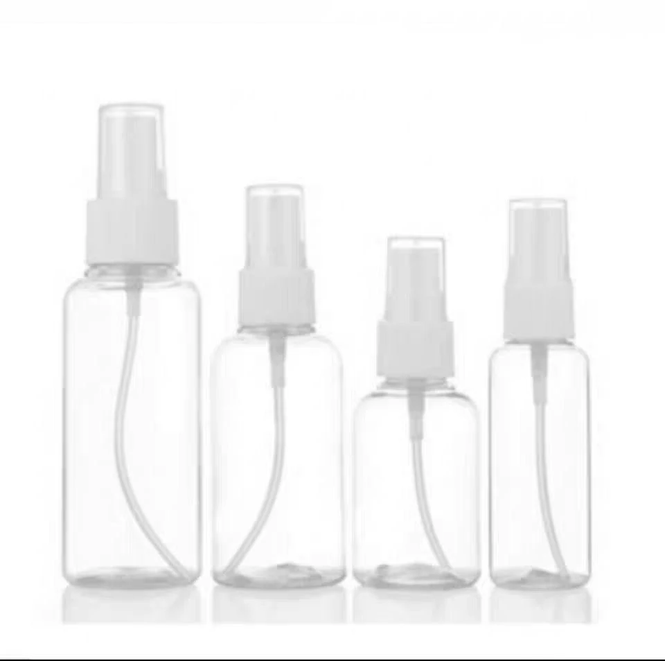 5/10/20/30/50 /60/80/120/150/200/250/500ml Transparent Refillable Bottles Clear Plastic Spray Bottle