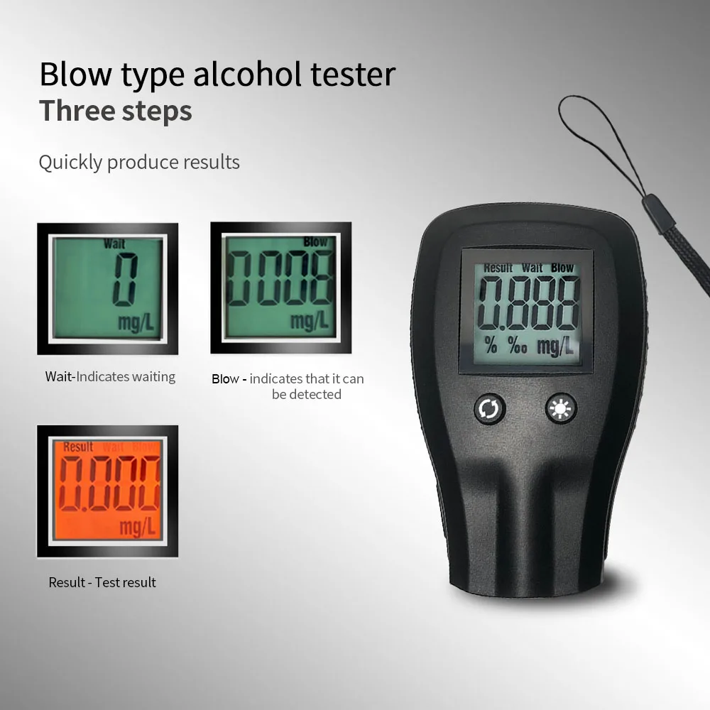 Low Price Wholesale JD-401 Alcohol Detector Portable Alcohol Anzlyzer For Workplace Safety