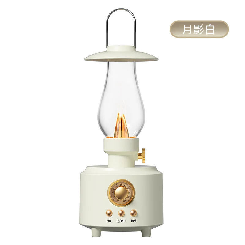 Lamp Light Wireless Portable Speaker TYPE C Port C-210 5W Table Lamp Retro Speaker Outdoor Camping