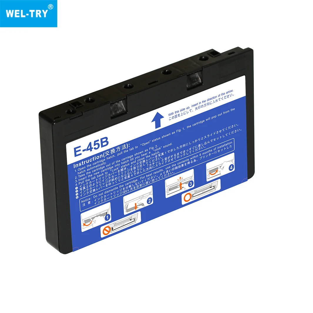 WEL-TRY ICCL45 Premium Color Compatible Printer Ink Cartridge for Epson PM 200 225 240 260 280 290 300