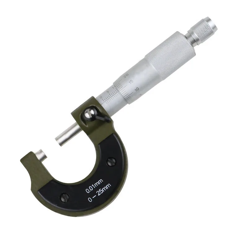 High Quality Outside Micrometer 0-25mm Micrometer Screw Gauge Price Cheap Measuring Instrument Micrometer