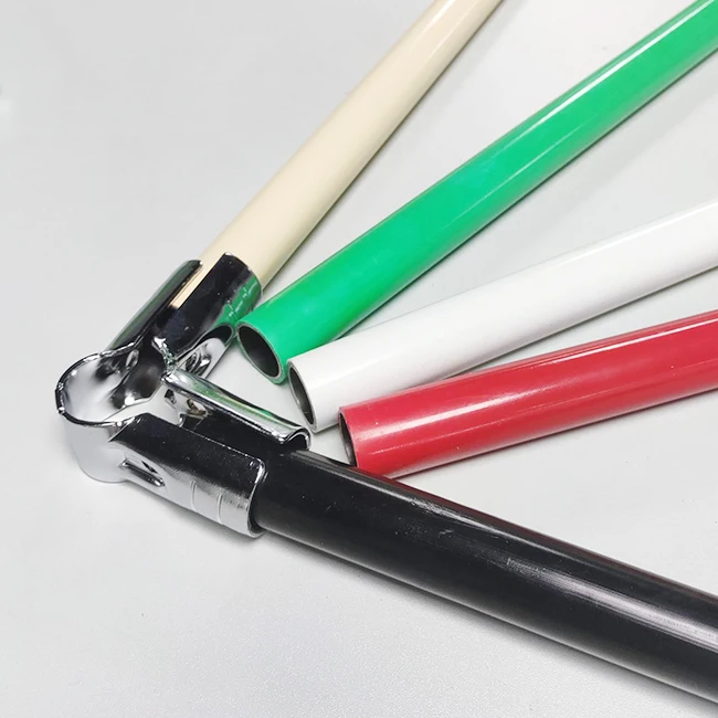 28MM ivory pipe PE/ABS coated steel pipe ESD used for workbench flow rack popular in factory lean pipe/tube lean production