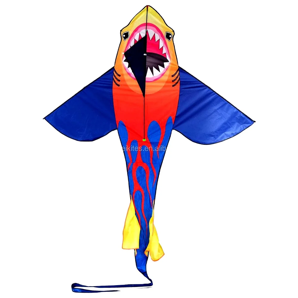 shark kite for sale from weifang yuanfei kite factory