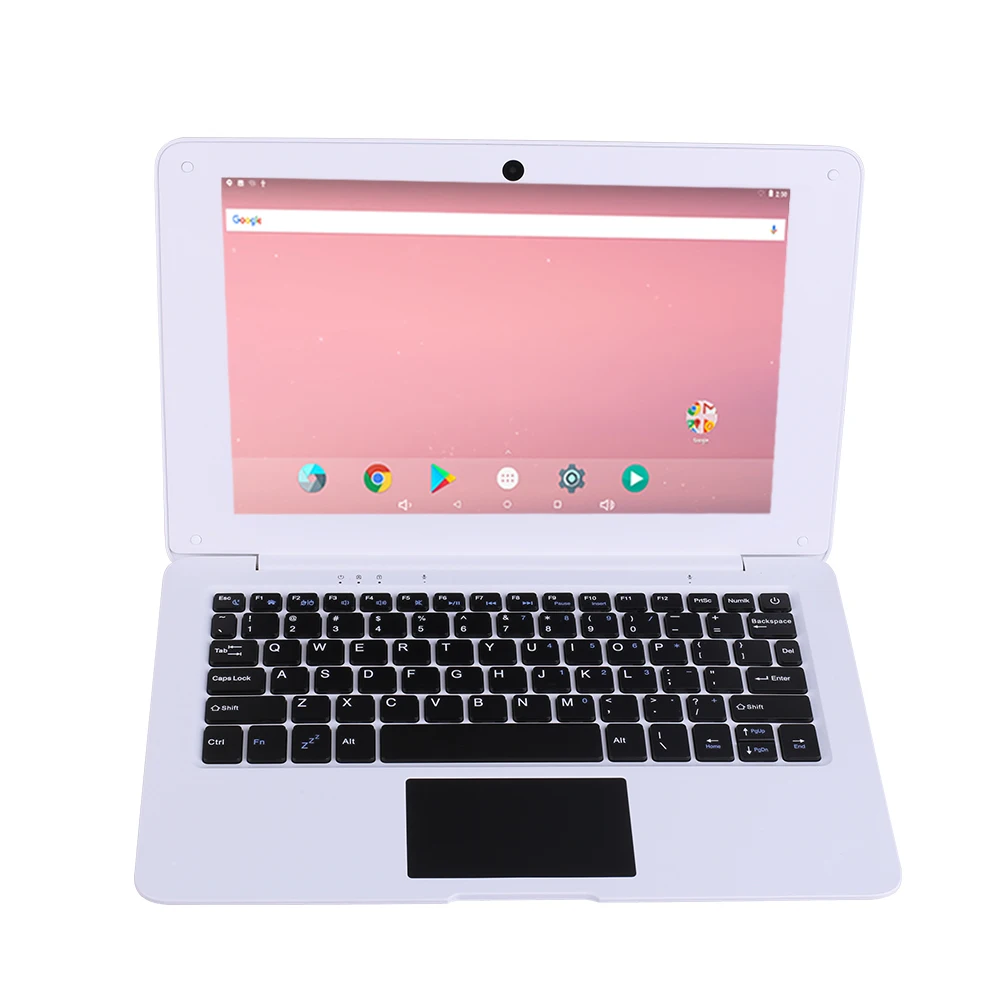 Kids Children Studying Gaming Portable Size 10.1 Inch A64 Office Work Android WIFI Laptop