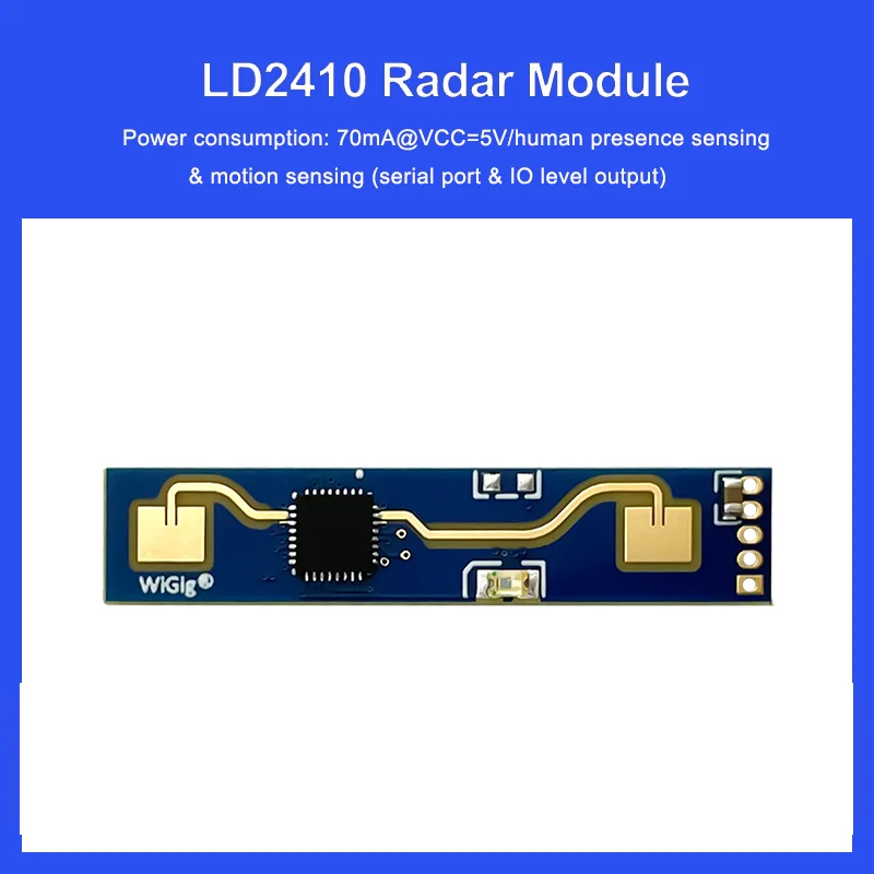 Hi-Link 24GHz Human Presence Status Sensor Radar Module test Kits-A Supports GPIO And UART Output in smart scenarios LD2410