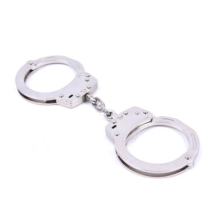 Professional customization high-quality materials police military carbon steel handcuffs