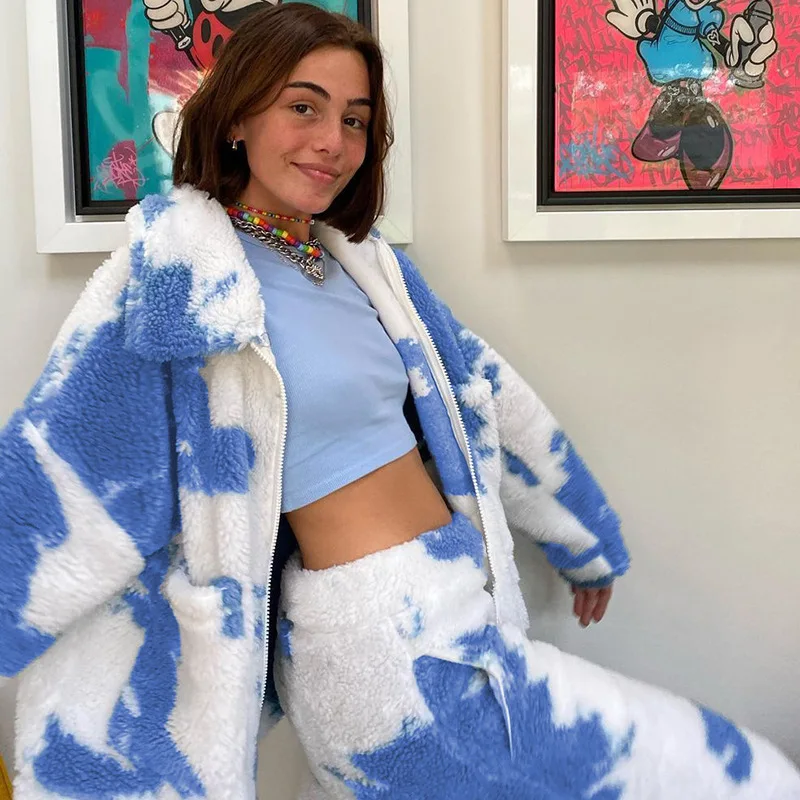 
2021 Hot sale Plus Size Fashion Print Winter Coat For Women 