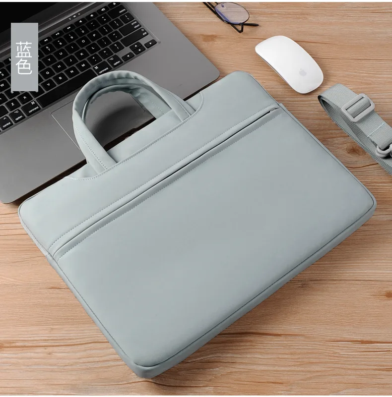 Soft Armor Laptop Briefcase Messenger Bag For Xiaomi Hp Dell Lenovo Notebook Computer For Macbook Air  Laptop Sleeve Case Cover