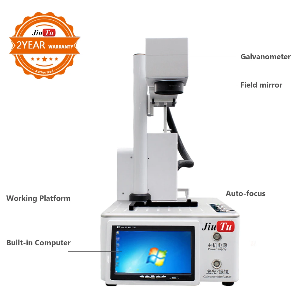 Fiber Laser Separator For iPhone 13 13mini 13pro 13promax Back Cover LCD Frame Remover Laser Repair Machine