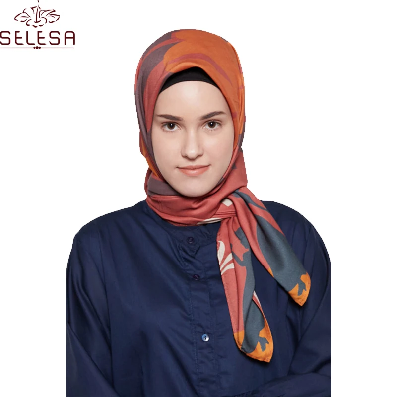 Современная мусульманская одежда турецкие сари низкая цена цветочный шарф с принтом Женский хиджаб для женщин Baju Kurung